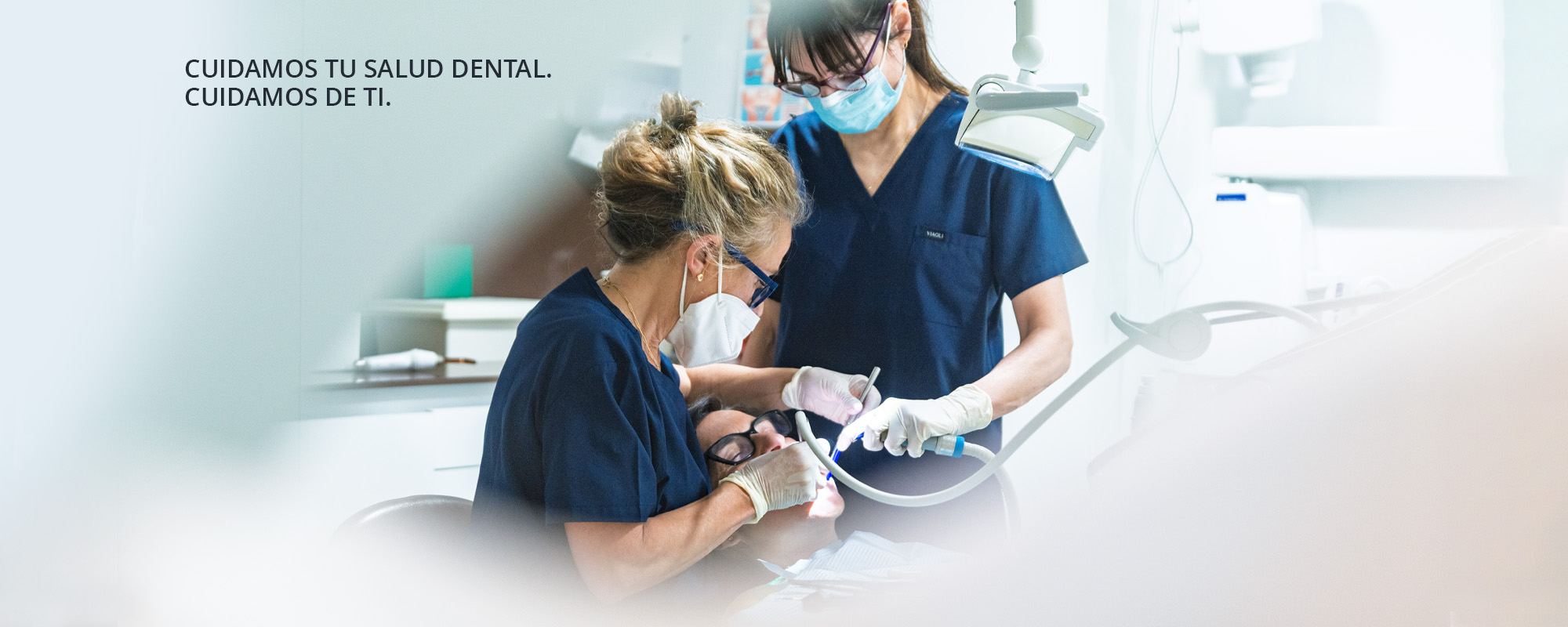 Cuidamos de tu salud dental. Cuidamos de ti.